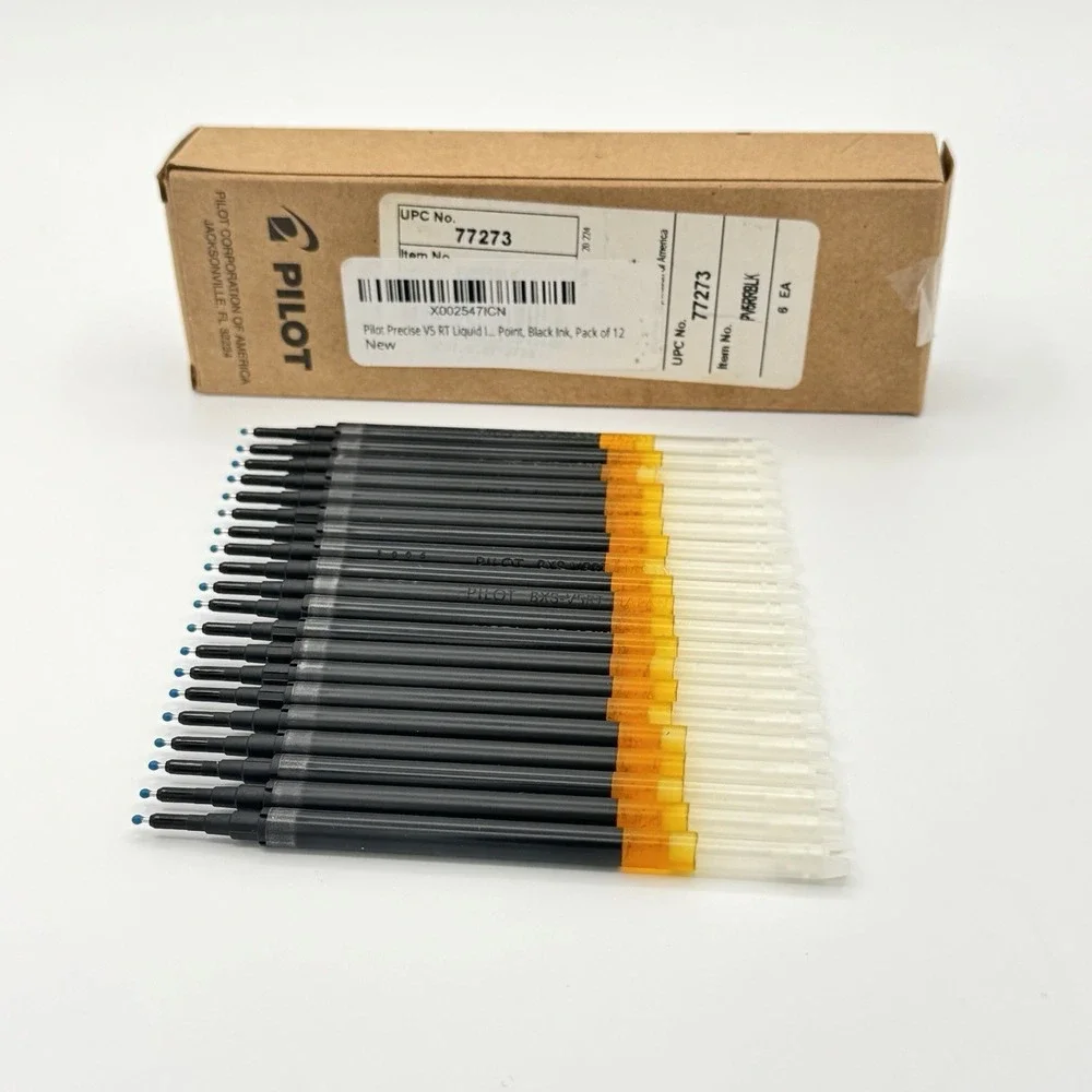 Pilot‎ BXS-V5RT Pen Refills Black  Japan Lot of 20 New